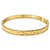 MARIBEL HAMMERED BANGLE BRACELET