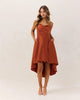 MARIE DRESS - RUST