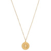 RUE SUNBURST DISC NECKLACE