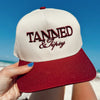 TANNED & TIPSY - WINE VINTAGE TRUCKER HAT