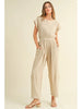 WASHED GAUZE JUMPSUIT