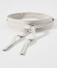 WRAP BELT - BONE