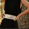 WRAP BELT - SILVER SHIMMER